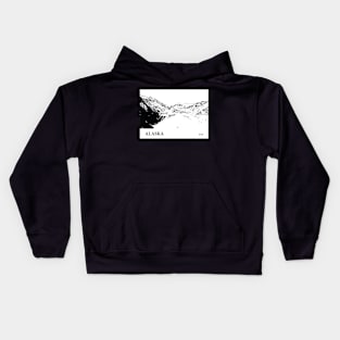 Alaska USA Kids Hoodie